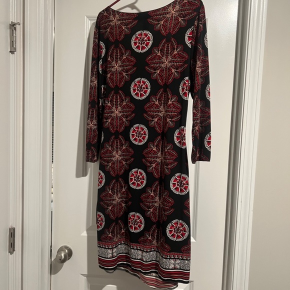 Red and Black Sophie Max Dress - Picture 5 of 6